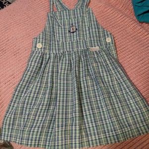 Handmade by Grannie Annie, nautical dress overall